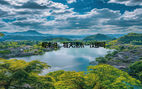 一般来说, 每天浇水一次即可