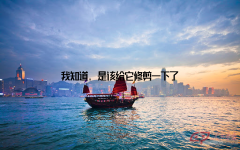 我知道, 是该给它修剪一下了