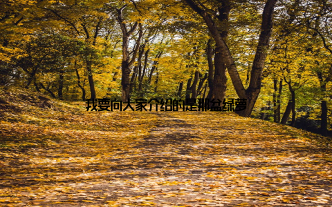 我要向大家介绍的是那盆绿萝